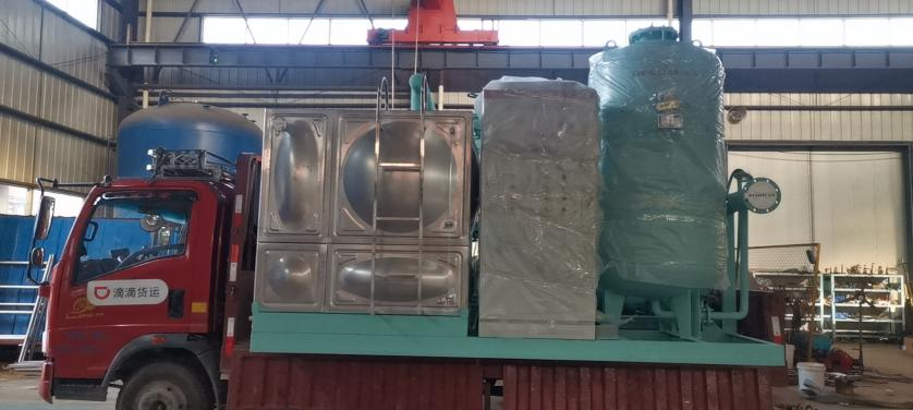 半容積式換熱器，半容積式水加熱器